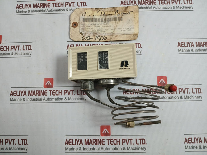 Ranco 012-1506 Auto. Reset Dual Pressure Control 120-240Vac 12