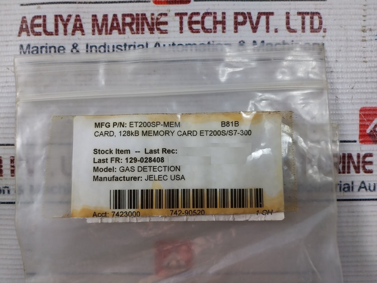 Siemens Simatic S7-300 6Es7953-8Lg20-0Aa0 Micro Memory Card Et200Sp-mem 128 Kb