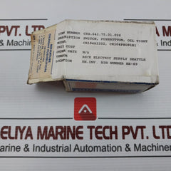 General Electric Cr 104 G Oil Tight Pushbutton Switch 750V