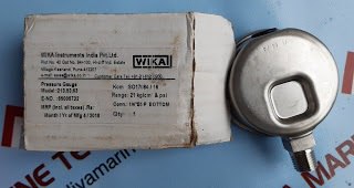 Wika 213.53.63 Pressure Gauge 21Kg/Cm2 & Psi 65005732 81001Vpl