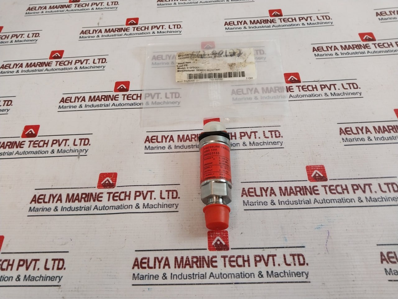Danfoss 060G3133 Pressure Transmitter 819Pa001 10-30Vdc