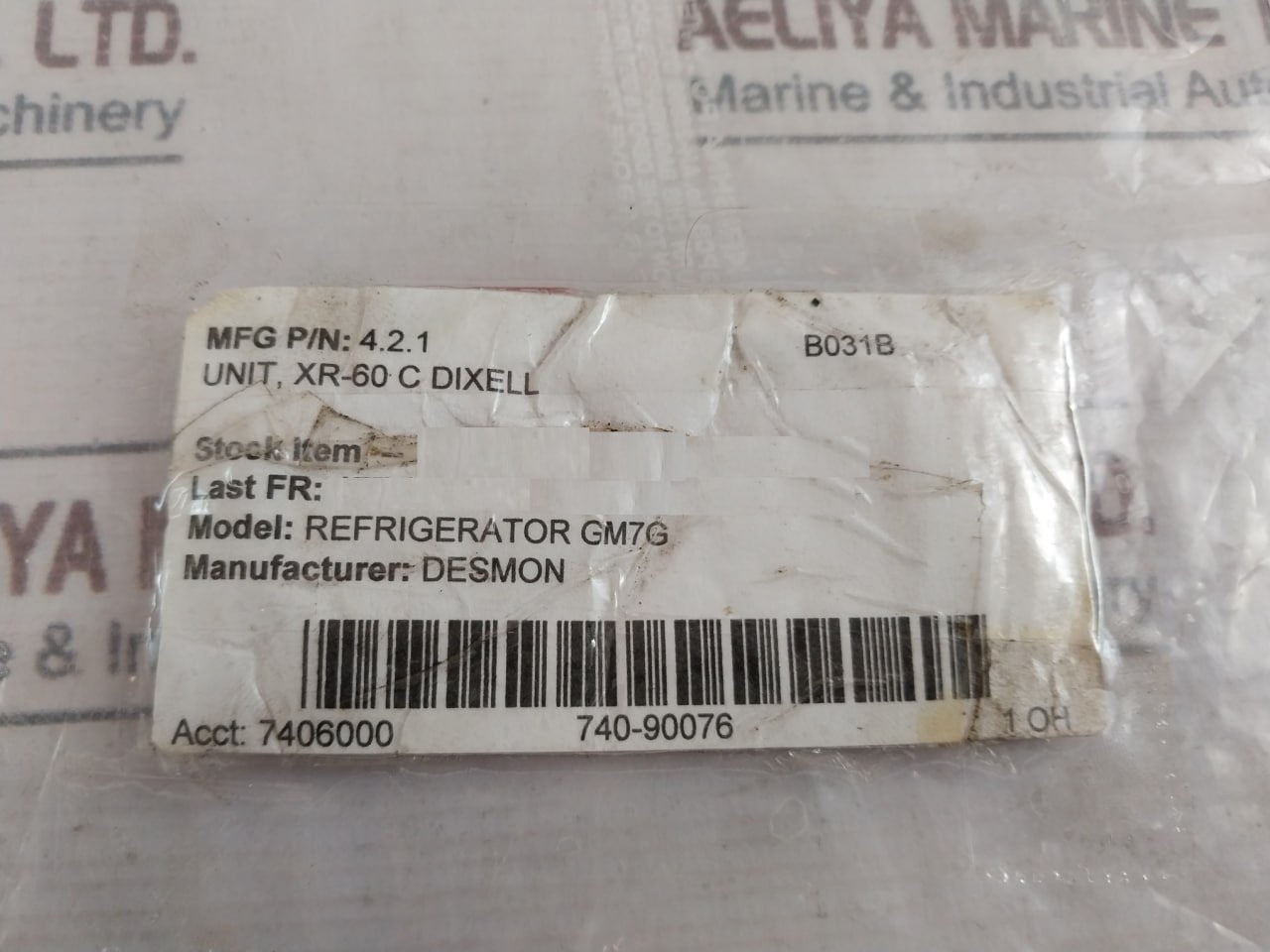 Dixell Xr60Cx Temperature Controller For Refrigeration 230V 50/60Hz