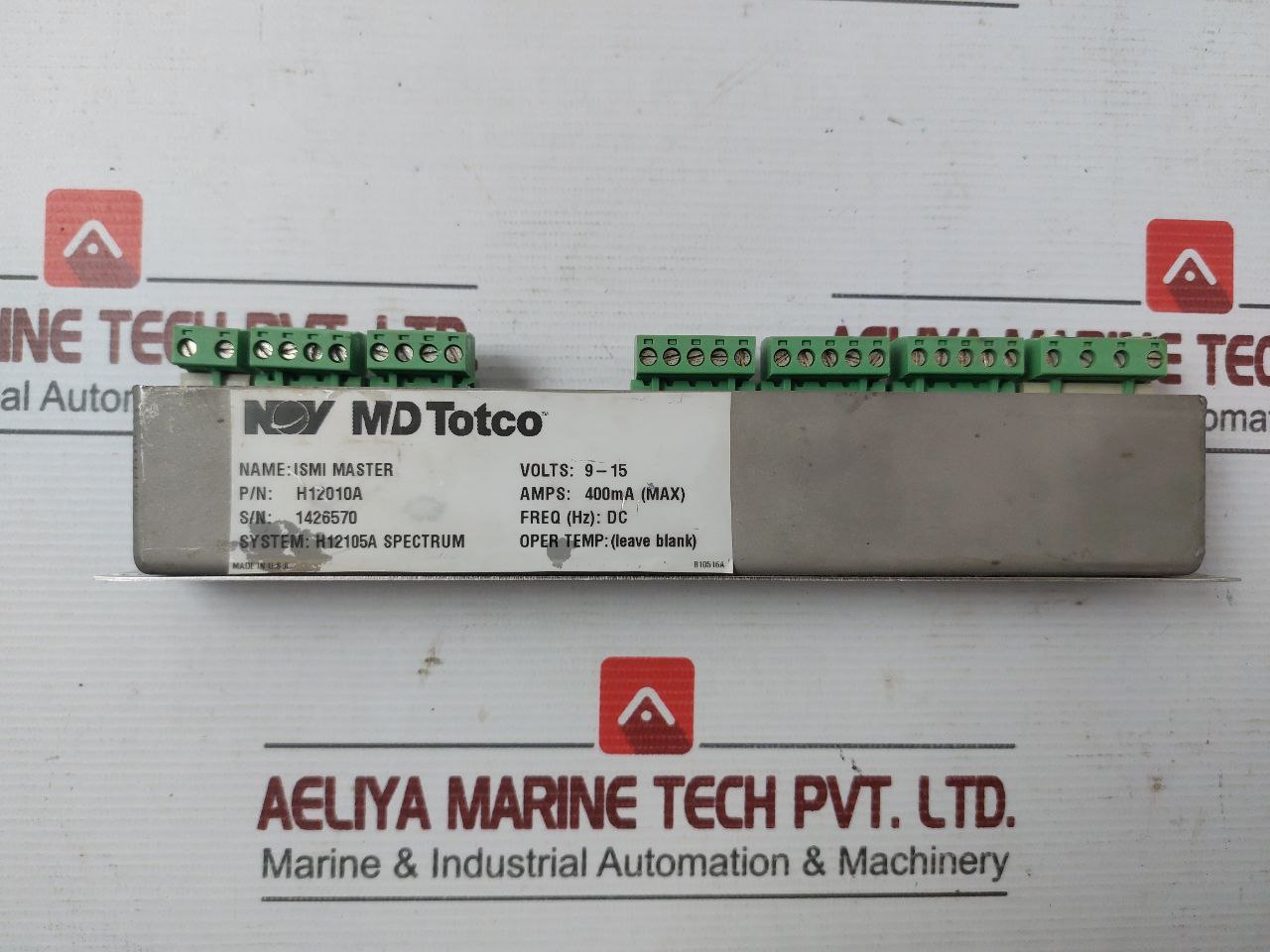 Md Totco H12010A Ismi Master Module 400 Ma
