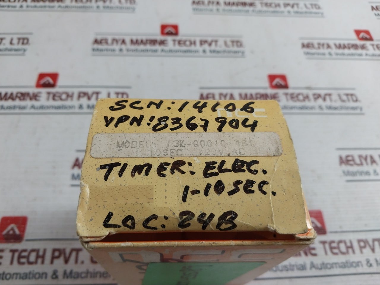 Ncc T3K-10-461 Solid State Timer 120V Ac