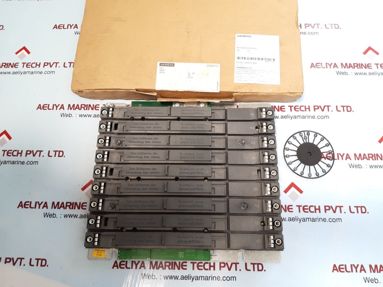 Siemens simatic s7 6es74001ja010aa0 rack