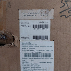 Impact Dot Matrix Printer By Epson Lq-1150 Ii, 50-60 Hz