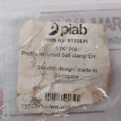 Piab 0110641 Profile Mounted Ball Clamp Lh
