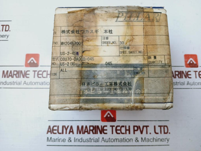Pillar Us-2-45 Mechanical Seal Set Cgu70-daq00-045, Es10-045Jp