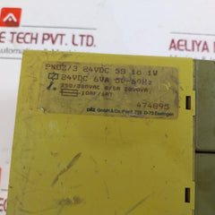 Pilz Pnoz/3 Safety Relay 24Vdc 5S 1Ö 1W 6Va 50-60Hz,250/380Vac 8/5A 2000Va 06145