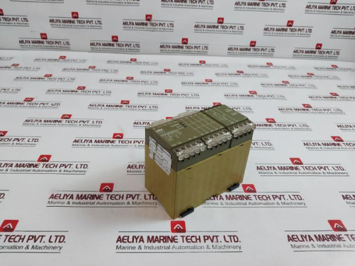 Pilz Pnoz 3 Safety Switch Relay 24vdc 5s 250/400vac 8/5a