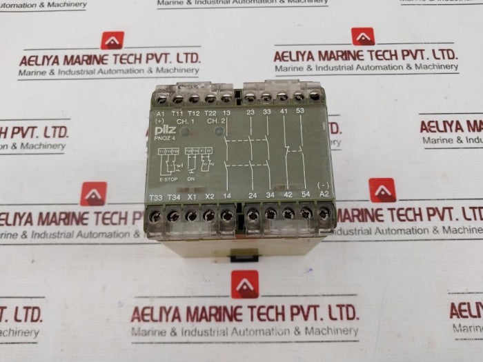 Pilz Pnoz 4 24 V Dc 3s1s1o Safety Relay 24vdc 8.0 W