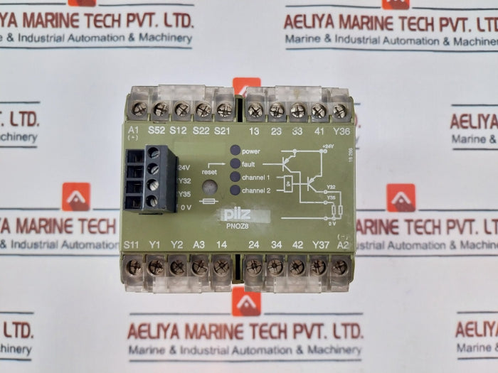 Pilz Pnoz 8 Safety Relay 24Vdc 10Af/6At