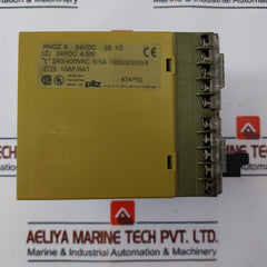 Pilz Pnoz 8 Safety Relay 24Vdc 10Af/6At