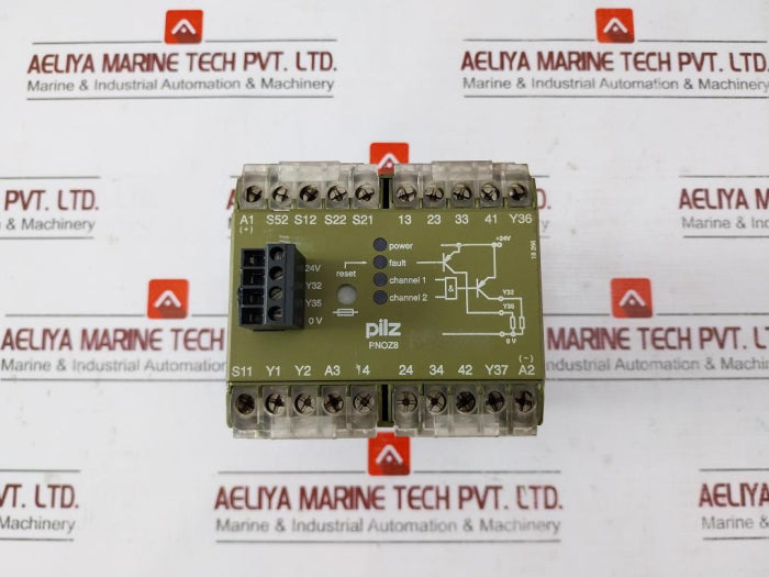 Pilz Pnoz 8 Safety Relay 250/400Vac 474760 8/5A 2000Va, 06719