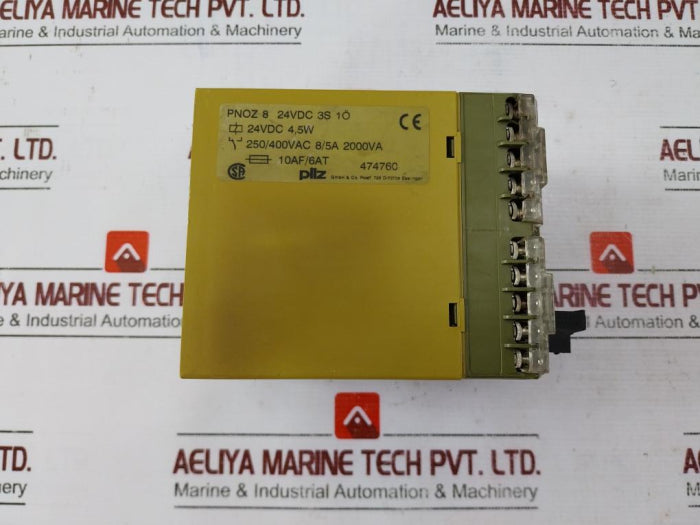 Pilz Pnoz 8 Safety Relay 250/400Vac 474760 8/5A 2000Va, 06719