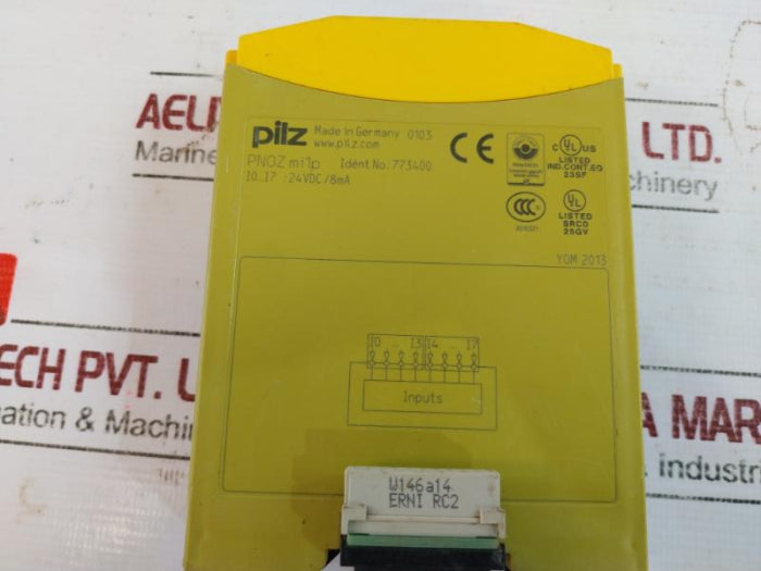 Pilz Pnoz Mi1P Safety Relay 24Vdc/8Ma, A010321 424263 10