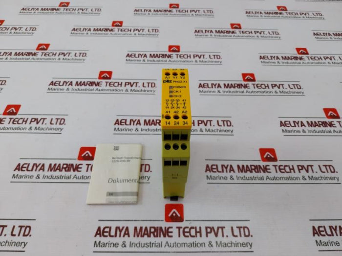 Pilz Pnoz X1 24vac/dc 3n/o 1n/c Safety Relay 774300