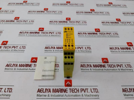 Pilz Pnoz X1 24vac/dc 3n/o 1n/c Safety Relay 774300