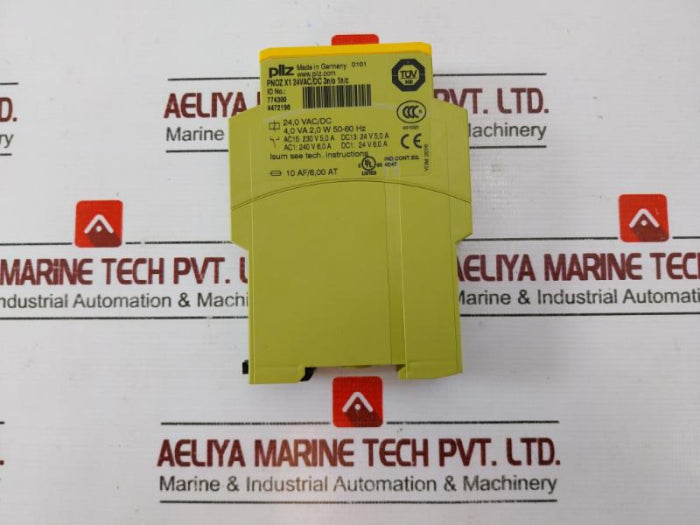 Pilz Pnoz X1 24vac/dc 3n/o 1n/c Safety Relay 774300