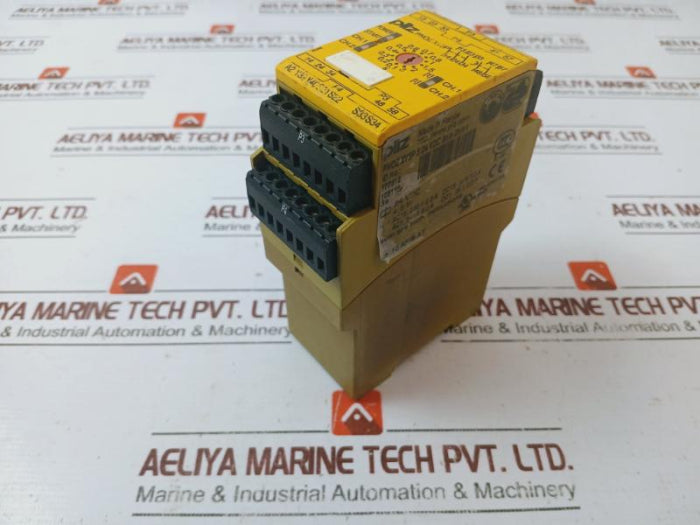 Pilz Pnoz Xv3P 24Vdc 3N/O 2N/O Safety Relay 8A, 24Vdc 4.5W 777512