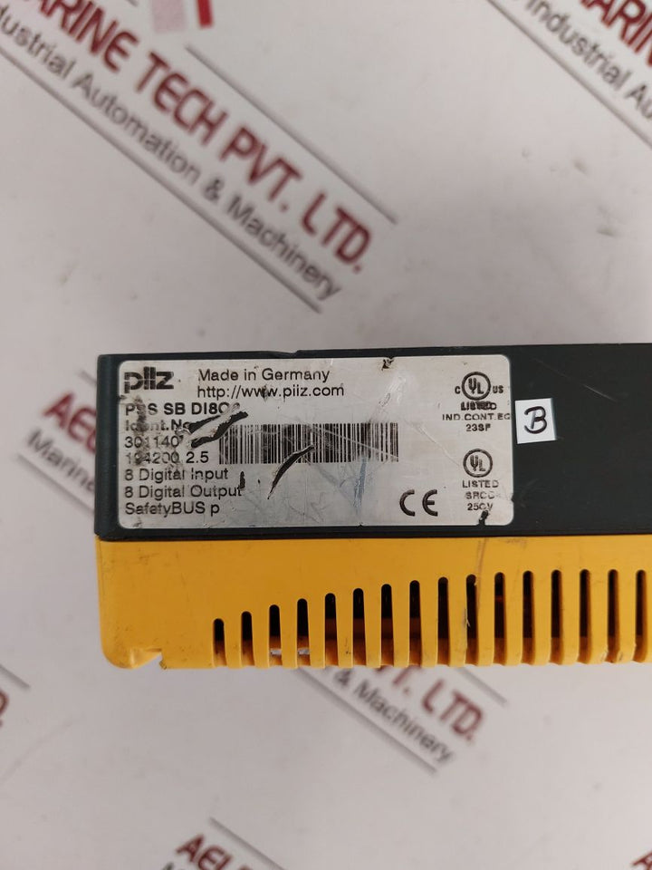 Pilz Pss Sb Di8O8 Digital Input Module 301140
