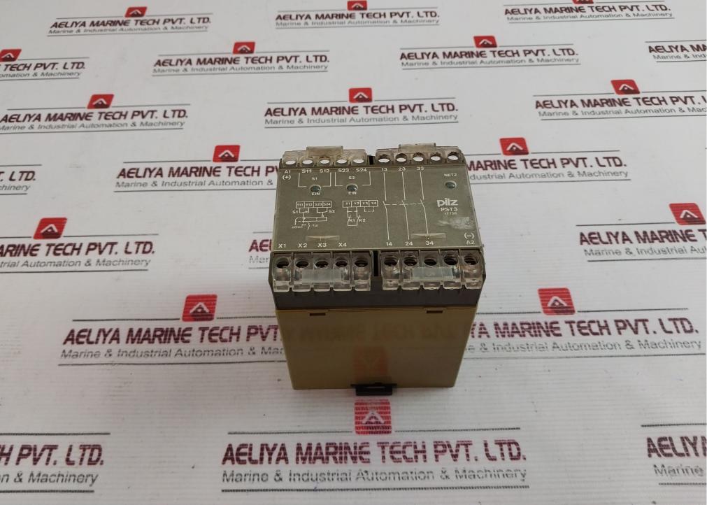 Pilz Pst3 24Vdc 3S Safety Relay 250/400Vac