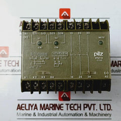 Pilz Pst3 24Vdc 3S Safety Relay 420280 250/380Vac 8/5A 2000Va