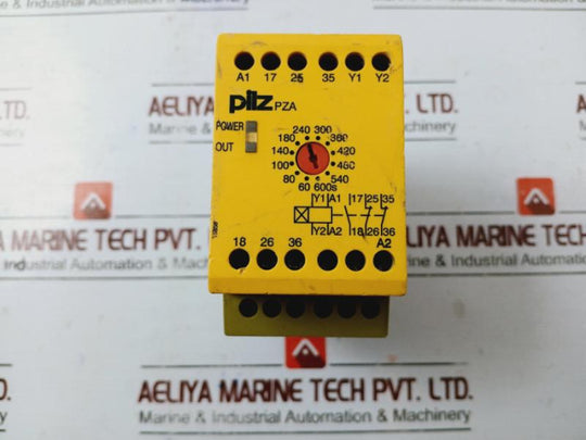 Pilz Pza 600/24Vdc Safety Relay 774028 60-600S 24Vdc 3.0W