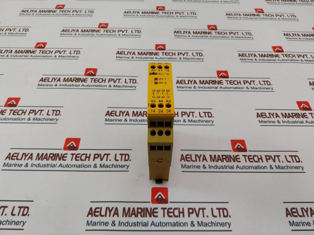 Pilz Pze X4 Safety Relay 774585 24Vdc 4N/O