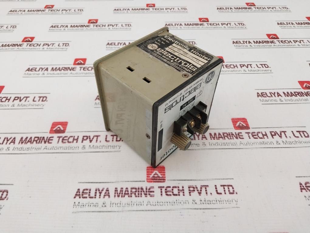 Piri Electrols He-96 Electronic Hooter 110V Ac