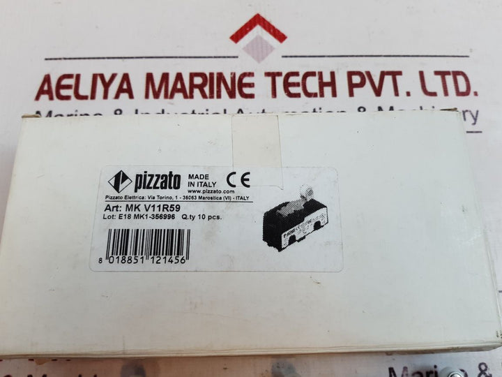 Lot of 3X PIZZATO MK V11R59 Microswitch With Roller Lever GB14048.5 250V 16A