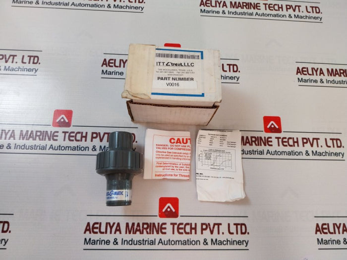 Plast-o-matic Ckm050V-pv 1/2” Check Valve