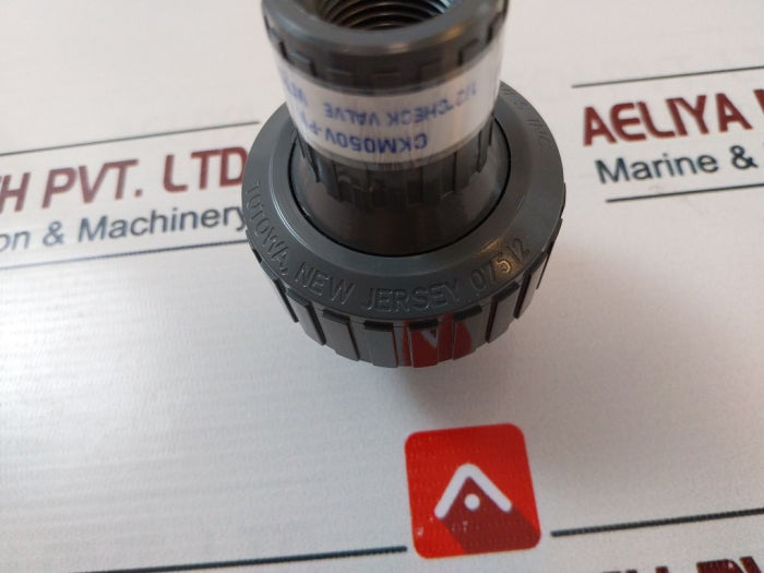 Plast-o-matic Ckm050V-pv 1/2” Check Valve