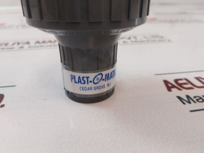 Plast-o-matic Ckm050V-pv 1/2” Check Valve