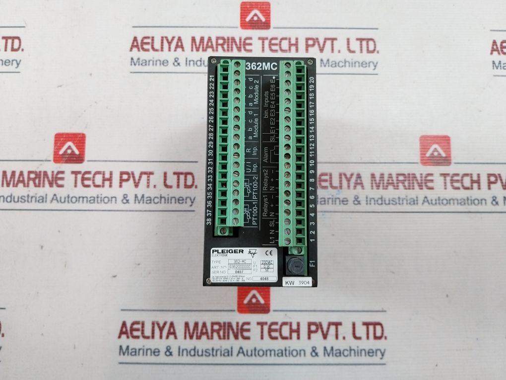 Pleiger Elektronik 362MC Multi-Function Controller 9362000000 230VAC