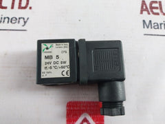 Pneumax Mb 5 Solenoid Coil 24V Dc