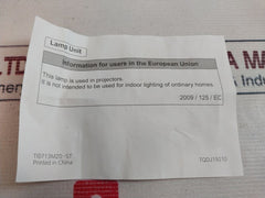Poa-lmp148 Projector Lamp 610 352 7949