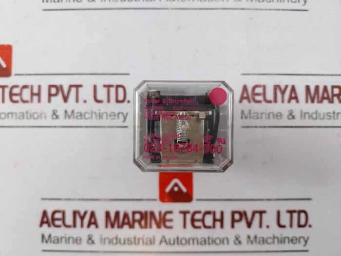 Potter & Brumfield Kup-11A11 024-18784-000 Relay 120V 50/60Hz 1/10Hp 120Vac