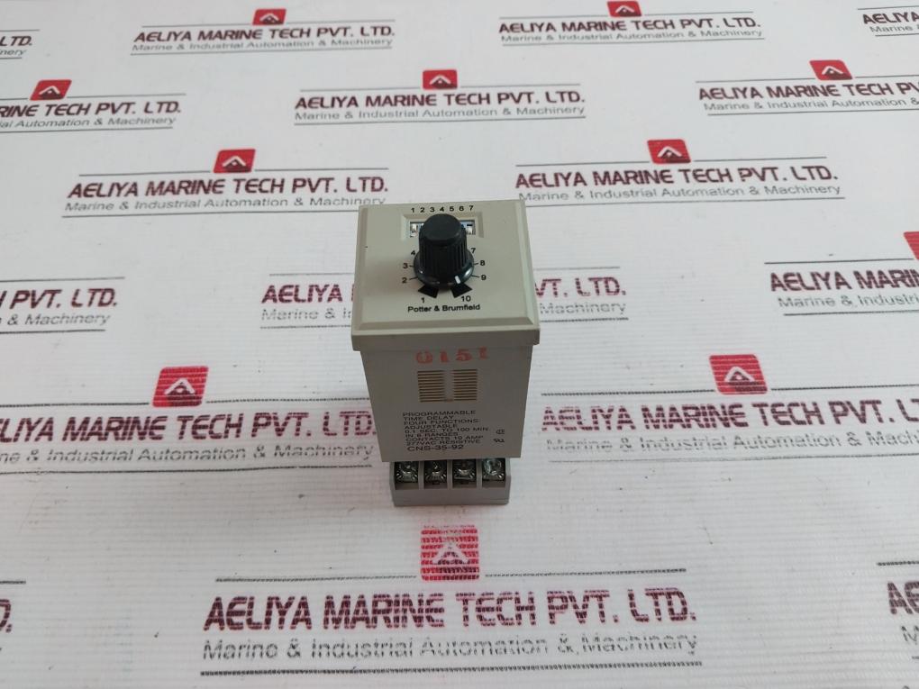 Potter & Brumfield Cns-35-92 Programmable Time Delay Relay 10A, 300Vac