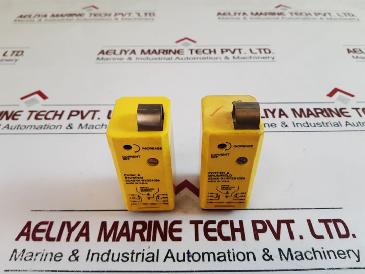 Potter & Brumfield Sdas-01-8Y2S1024 Current Sensor Input 24Vac/Dc