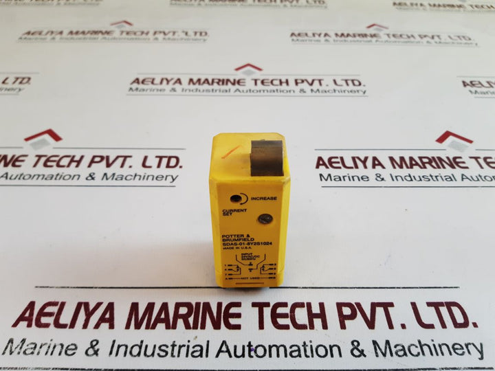 Potter & Brumfield Sdas-01-8Y2S1024 Current Sensor Input 24Vac/Dc