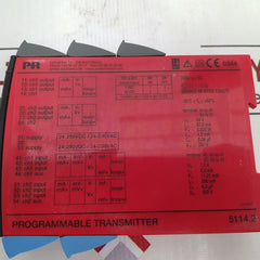 Pr Electronics 5114B Programmable Transmitter 5114S407/5114B2B