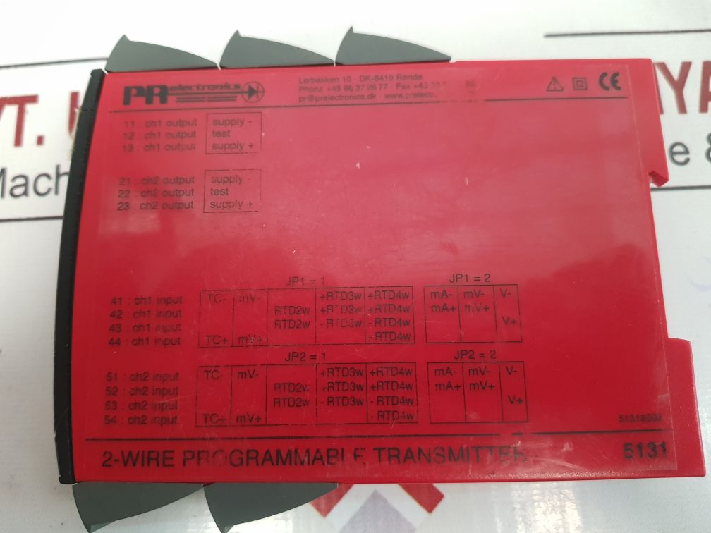 Pr Electronics 5131A 2-wire Programmable Transmitter 5131S502