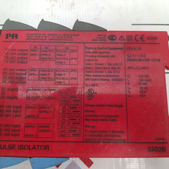 Pr Electronics 5202B Pulse Isolator 5202S206
