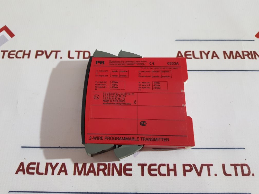 Pr Electronics 6333A 2-wire Programmable Transmitter