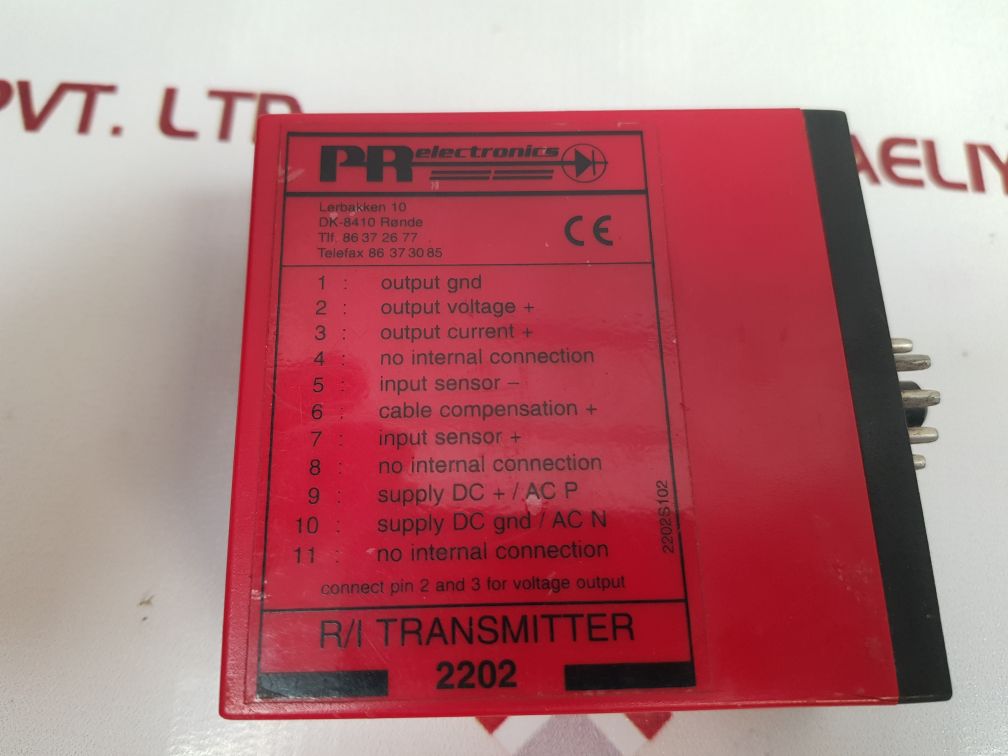 Pr Electronics 2202 R/I Transmitter 2202S102
