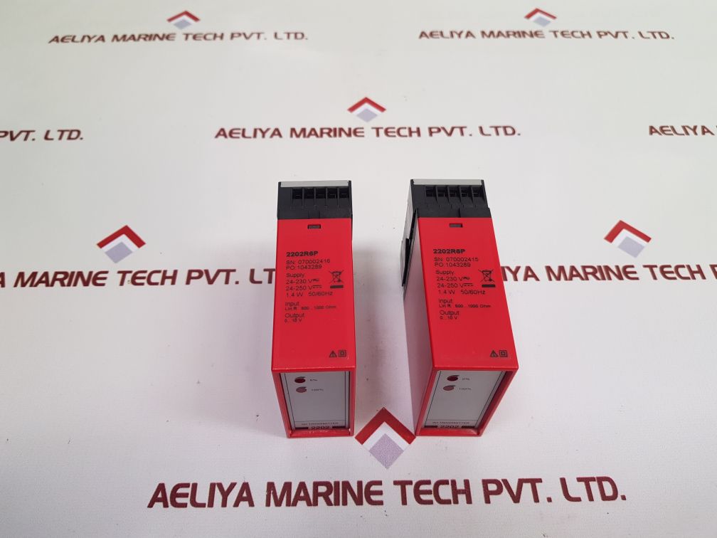Pr Electronics 2202 R/I Transmitter 2202S103/2202R6P With Base