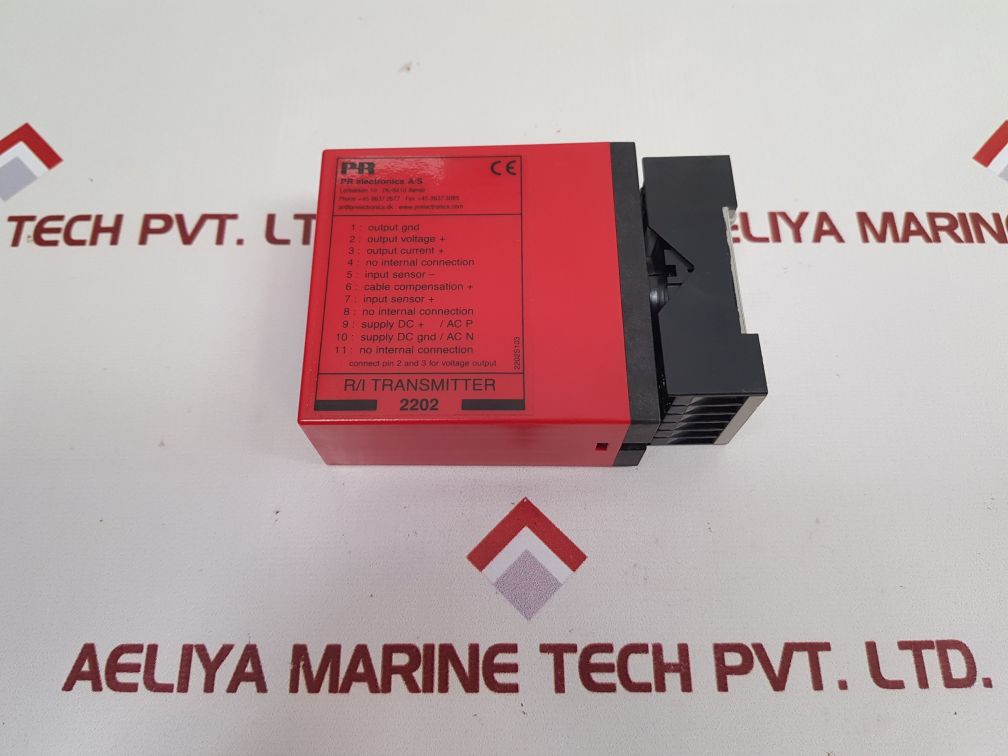 Pr Electronics 2202 R/I Transmitter 2202S103/2202R6P With Base