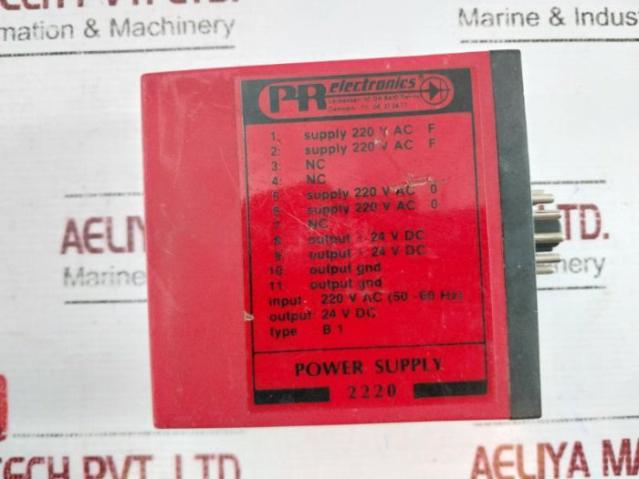 Pr Electronics 2220 Switch Mode Power Supply 220V Ac Type B1 50-60 Hz