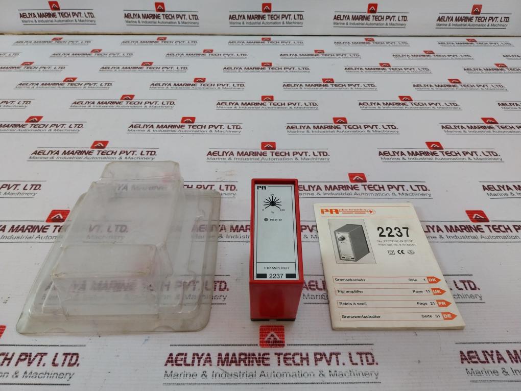 Pr Electronics 2237 B1A Trip Amplifier 24 Vdc